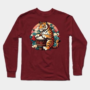 Djembe Tiger Long Sleeve T-Shirt